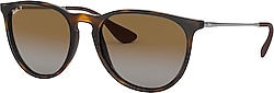 Ray-Ban Erika 4171 710/T5 Light Havana-Brown Polarize Güneş Gözlüğü