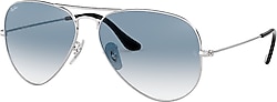 Ray-Ban Aviator 3025 003/3F Silver-Light Blue Güneş Gözlüğü
