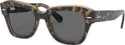 Ray-Ban State Street 2186 1292B1 Brown-Grey Güneş Gözlüğü