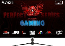 Raydın MM27DFI-180HZ 27" 1 ms Full HD IPS 180 Hz Oyuncu Monitörü