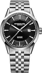 Raymond Weil Freelancer RW2731ST20001 Gümüş-Siyah Erkek Kol Saati