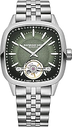Raymond Weil Freelancer RW2790ST52051 Çelik Kordon Yeşil Erkek Kol Saati