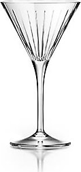 RCR Timeless 210 ml 6'lı Martini Bardağı