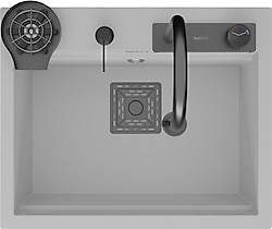 RealStone Angel Tek Gözlü Akıllı Granit Eviye