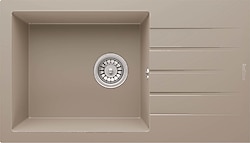 RealStone Assos P010 76 XL Tek Gözlü Kapuçino Granit Eviye