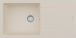 RealStone Assos P011 86 XL Tezgah Üstü Krem Granit Eviye