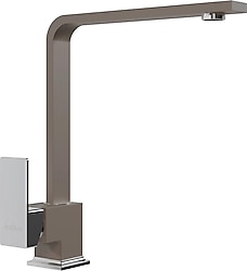 RealStone Göksu L Kuğu Cappuccino Mutfak Bataryası