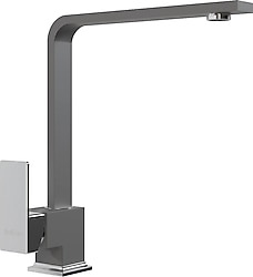 RealStone Göksu L Kuğu Gri Mutfak Bataryası