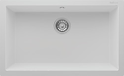 RealStone Gordion K013 77 Tek Gözlü Beyaz Granit Eviye