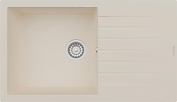 RealStone P014 Loadikya 86 XL Krem Tezgah Üstü Eviye