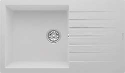 RealStone P014 Loadikya 86 XL Beyaz Tezgah Üstü Eviye
