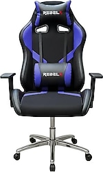 Rebelx Basic Krom Ayak Oyuncu Koltuğu
