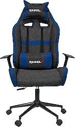 Rebelx Lion Krom Ayak Mavi Oyuncu Koltuğu
