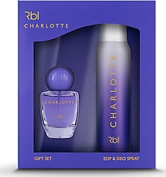 Rebul Charlotte EDP 50 ml + Deodorant 150 ml Kadın Parfüm Seti