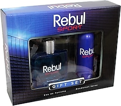 Rebul Men Sport EDT 90 ml + Deodorant 150 ml Erkek Parfüm Seti