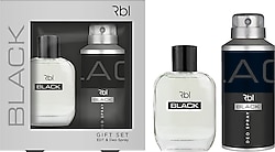 Rebul Black EDT 50 ml + Deodorant 150 ml Erkek Parfüm Seti