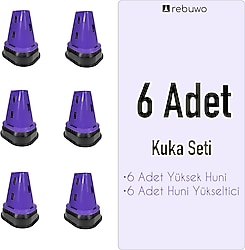 Rebuwo 6 Adet Modüler Kuka Seti