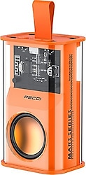 Recci RSK-W30 Turuncu Bluetooth Hoparlör