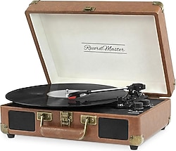 Record Master ST14012 Kahverengi Çantalı Retro Pikap