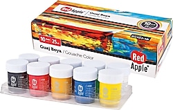 Red Apple 25 ml 10 Renk Guaj Boya