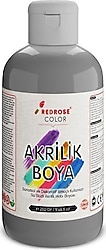 Red Rose 250 gr Gri Akrilik Boya