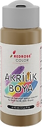 Red Rose 60 ml Açık Kahverengi Akrilik boya
