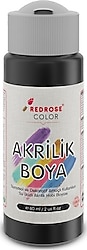 Red Rose 60 ml Siyah Parmak Boyası