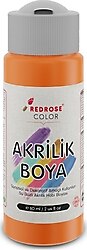 Red Rose 60 ml Turuncu Akrilik Boya