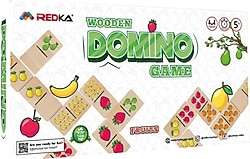 Redka 5650 Ahşap Domino Meyveler