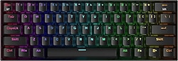 Redragon Draconic K530 PRO Siyah RGB %60 TKL Brown Switch Kablolu/Kablosuz Mekanik Oyuncu Klavyesi