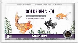 ReeFlowers Goldfish & Koi Granül 15 gr Zarf Balık Yemi