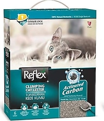 Reflex Aktif Karbonlu 6 lt Topaklanan Kedi Kumu