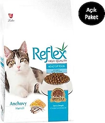 Reflex Somonlu ve Hamsili 1 kg Yetişkin Kedi Maması - Açık Paket