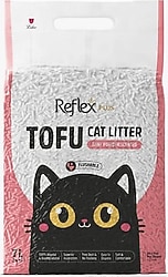 Reflex Plus Bebek Pudrası Kokulu 7 lt Tofu Kedi Kumu