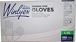 Reflex Glove Winlyex Pudrasız L-XL 100'lü Vinil Eldiven