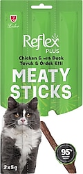 Reflex Meaty Sticks Tavuklu ve Ördekli 3x5 gr Kedi Ödül Çubuğu