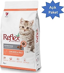 Reflex Kitten Tavuklu 2 kg Yavru Kedi Maması - Açık Paket