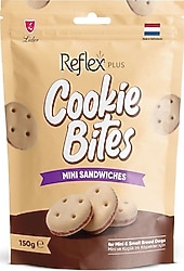 Reflex Plus Cookie Bites Mini Sandviç 150 gr Küçük Irk Yetişkin Köpek Ödül Maması