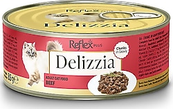 Reflex Plus Delizzia Gravy Dana Etli 85 gr Yetişkin Konserve Kedi Maması