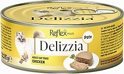 Reflex Plus Delizzia Pate Tavuklu 85 gr Yetişkin Konserve Kedi Maması