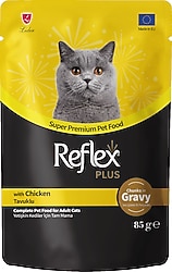 Reflex Plus Gravy 85 gr Yetişkin Kedi Yaş Maması
