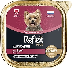 Reflex Plus Gravy Dana Etli 85 gr Küçük Irk Yetişkin Konserve Köpek Maması