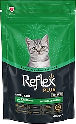 Reflex Plus Kitten Tavuklu 400 gr Yavru Kedi Maması