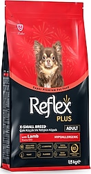 Reflex Plus Kuzu Etli ve Pirinçli 1.5 kg Çok Küçük Irk Yetişkin Köpek Maması