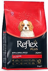 Reflex Plus Kuzu Etli 3 kg Mini ve Küçük Irk Yavru Köpek Maması