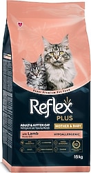 Reflex Plus Mother & Babycat Kuzu Etli 15 kg Yavru Kedi Maması