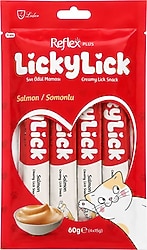 Reflex Plus Lickylick Somonlu 4x15 gr Kedi Ödül Maması