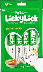 Reflex Plus Lickylick Tavuklu 4x15 gr Kedi Ödül Maması