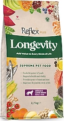 Reflex Plus Longevity 2.7 kg Orta ve Büyük Irk Yetişkin Köpek Maması