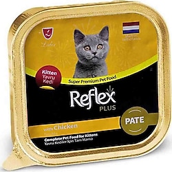 Reflex Plus Pate Tavuklu 85 gr Yavru Konserve Kedi Maması